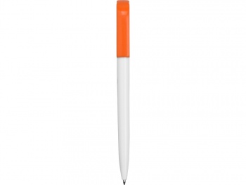 Ручка пластиковая шариковая «Миллениум Color CLP», белый/оранжевый