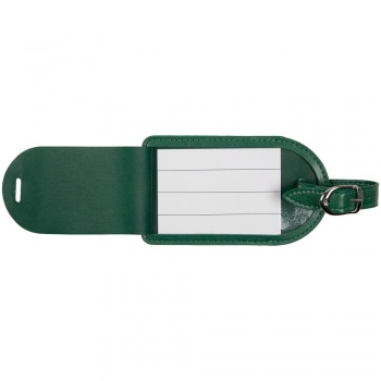 Бирка багажная Nebraska, зеленая