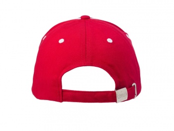 Бейсболка "Break" 6-ти панельная, красный/белый