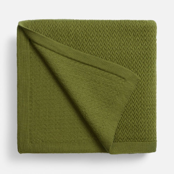 Плед Ornato, зеленый (лавровый)