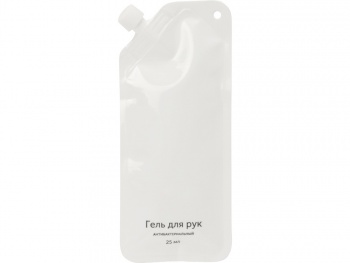 Антисептик для рук в мягкой упаковке, белый