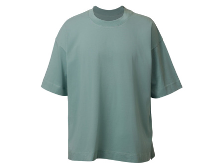 Футболка оверсайз «Beta.01» унисекс, пыльный бирюзовый