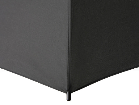 Зонт-трость Glendale 30", черный/серый