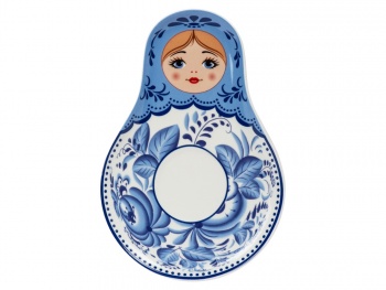 Набор "Гжель": чайная пара, варенье