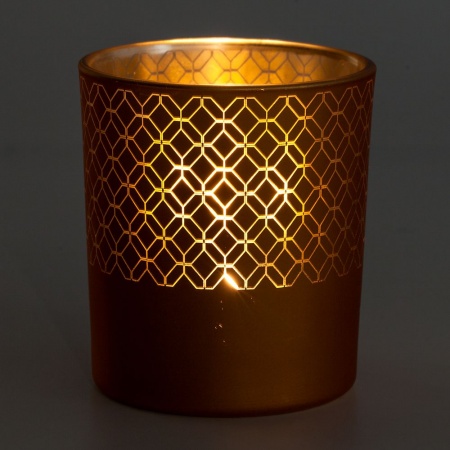 Подсвечник Queen, золотистый