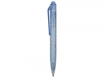 Ручка шариковая из переработаных PET бутылок, голубой