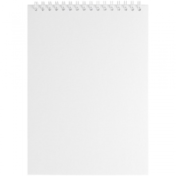 Блокнот Issa в клетку, белый