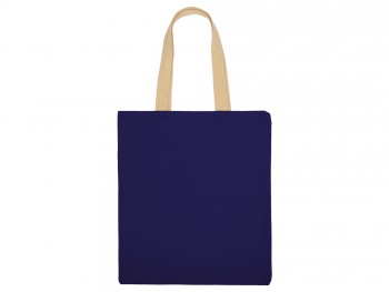 Сумка для шопинга Steady из хлопка с парусиновыми ручками, 260 г/м2, синий (P)