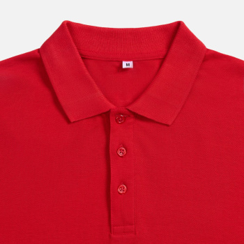 Рубашка поло унисекс Upswing, красная