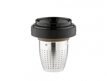 Термос из нерж. стали с ситом тм THERMOS TCMF-501, черный