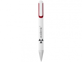 Ручка шариковая "Nassau", белый/красный