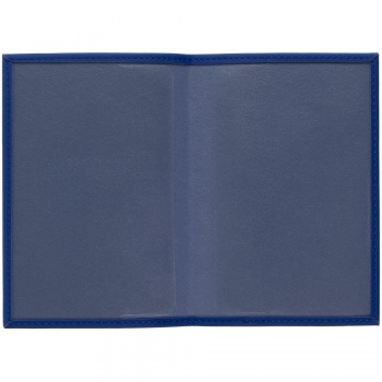 Обложка для паспорта Shall, синяя