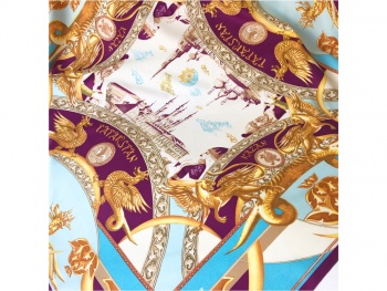 Платок "Казань драгоценная"