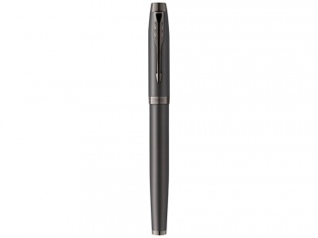 Перьевая ручка Parker IM Monochrome Black, перо:F, цвет чернил: blue, в подарочной упаковке.