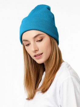 Шапка Glenn, бирюзовая