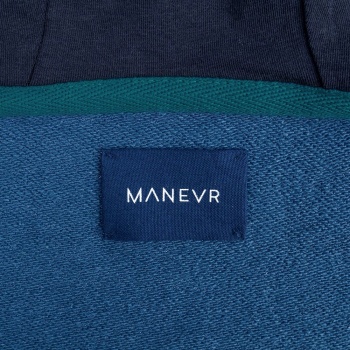 Толстовка унисекс Kosmos 1.0, синяя