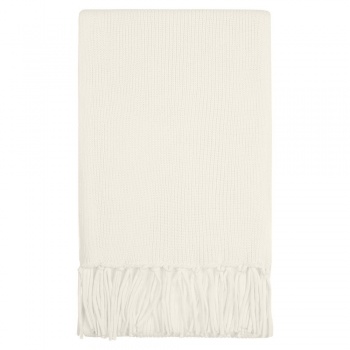 Шарф Flette, белый (молочный)