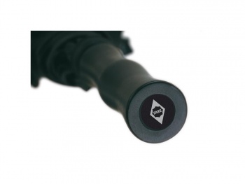 Зонт-трость «Shelter» c большим куполом, серый