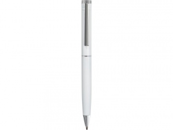 Шариковая металлическая ручка с анодированным слоем "Monarch", белая