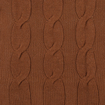 Плед Snefald, коричневый (темное золото)