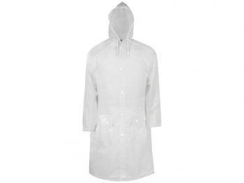 Дождевик «Hawaii pro» c чехлом унисекс, белый