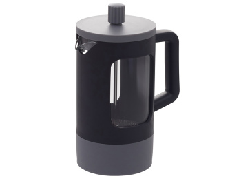 Френч-пресс "Double Tone", черный-серый