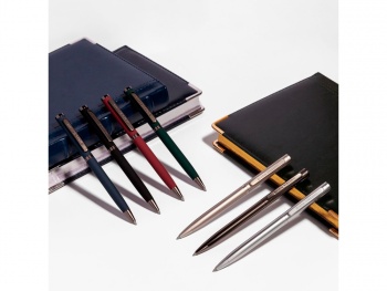 Ручка "Firenze" шариковая автоматическая софт-тач, синяя