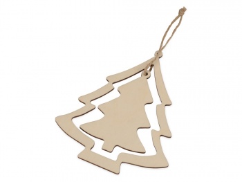 Подарочный набор с чаем, кружкой, френч-прессом и новогодней подвеской "Чаепитие", красный