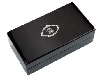 Ручка шариковая Duke «Viceroy» в футляре, черный/золотистый