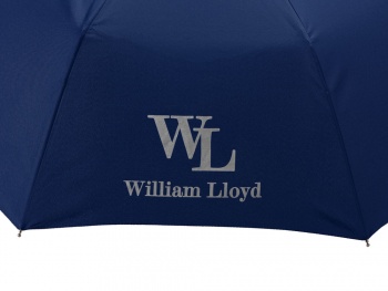 Складной зонт полуавтоматический, синий