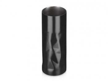 Вакуумная термокружка "Decart", 450 мл, тубус, черный