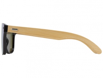 Солнцезащитные очки из бамбука с зеркальной линзой "Rockwood Motion", синий