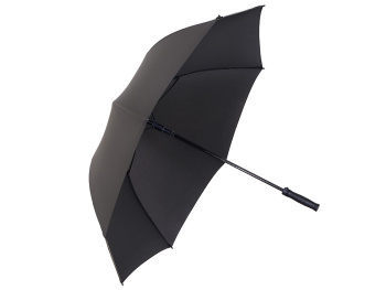 Зонт-трость Glendale 30", черный/серый