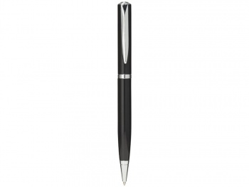 Ручка металлическая шариковая «City», черный/серебристый