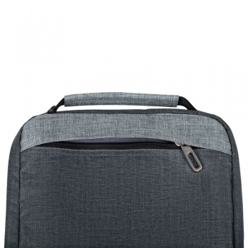 Конференц-сумка 2 в 1 twoFold, темно-серая