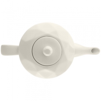 Чайник Diamante Bianco в подарочной коробке, белый