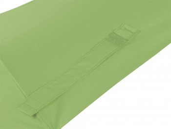 Зонт-автомат Dual с двухцветным куполом, зеленое яблоко/черный (Р)