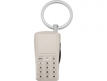 Брелок с отделением для хранения SIM-карт, серебристый