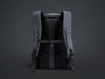 Антикражный рюкзак FlexPackPro для ноутбука 15.6", серый/черный