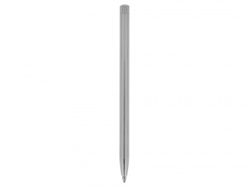 Визитница с блокнотом и шариковой ручкой, серебристый