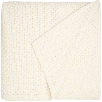 Плед Serenita, молочно-белый