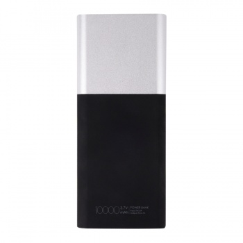 Универсальный аккумулятор "Black gun"(10000mAh),черный с серебристым,6,2х14,5х1,7см, пластик, шт