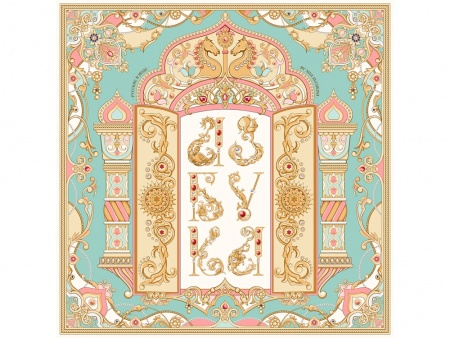 Платок "Русская Азбука"