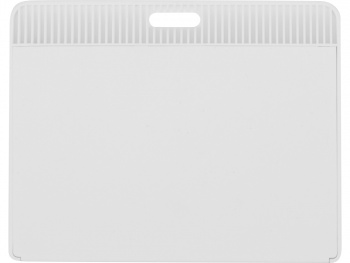 Бейдж Show mini Flat 98 *78 мм (внут.размер  85*54 мм), белый