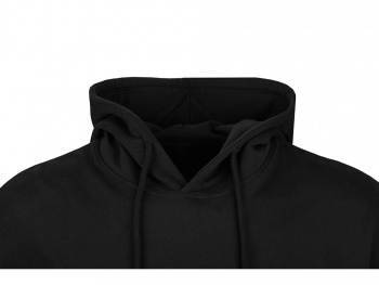 Худи оверсайз с коротким рукавом «Warsaw» унисекс, черный