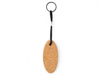 Брелок-поплавок YATE из натуральной пробки, черный