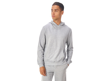 Худи «Warsaw», футер 220гр, серый меланж