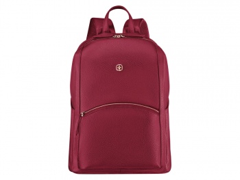 Рюкзак женский WENGER LeaMarie, красный, ПВХ/полиэстер, 31x16x41 см, 18 л