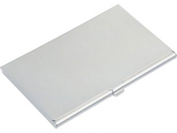 Визитница "Singapore", серебристый (Р)