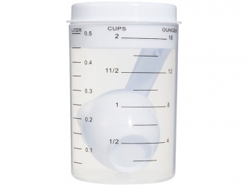 Измерительный набор из 7 предметов, белый